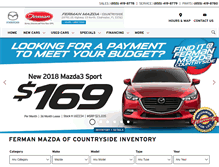 Tablet Screenshot of fermanmazdacountryside.com